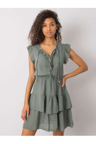 Suknelė-TW-SK-BI-26594.36P-khaki 2