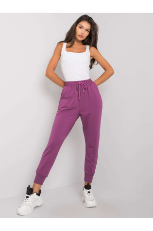 Sportiniai kelnaitės-FA-DR-6388-1,91-tamsiai violetinė 2