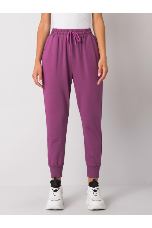 Sportiniai kelnaitės-FA-DR-6388-1,91-tamsiai violetinė