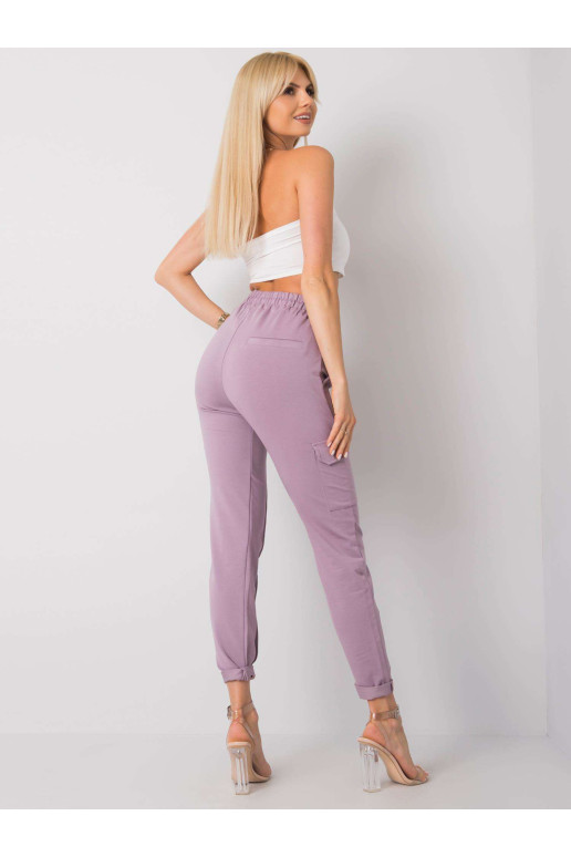 Sportiniai kelnaitės-HG-DR-5406.20-violetinė