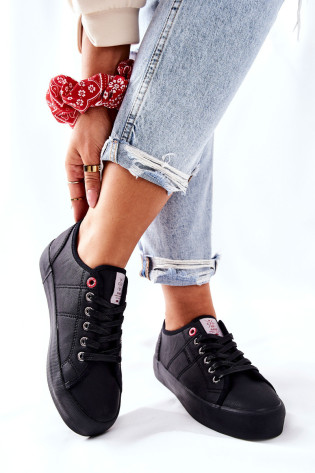 Moteriški sportbačiai Cross Jeans II2R4003C juodi 2