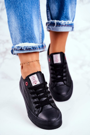 Moteriški sportbačiai Cross Jeans juodi DD2R4029C 2