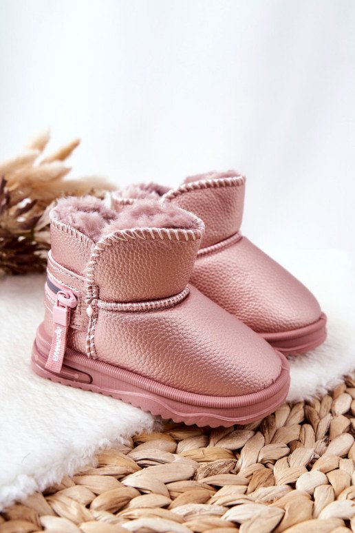 Vaikiški sniego batai rožiniai šalti