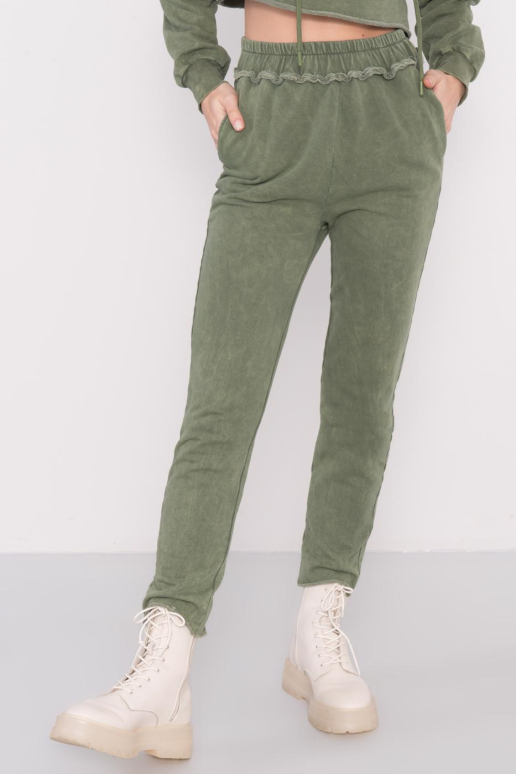 Sportinės kelnės-15891-khaki