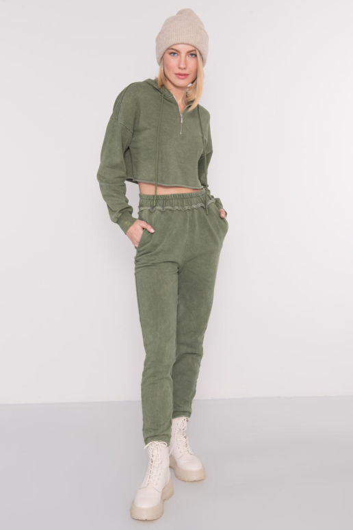 Sportinės kelnės-15891-khaki