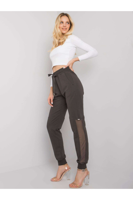 Sportinės kelnės-RV-DR-6896.48P-tamsi chaki