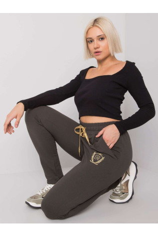 Sportinės kelnės-RV-DR-6685.70P-tamsi chaki