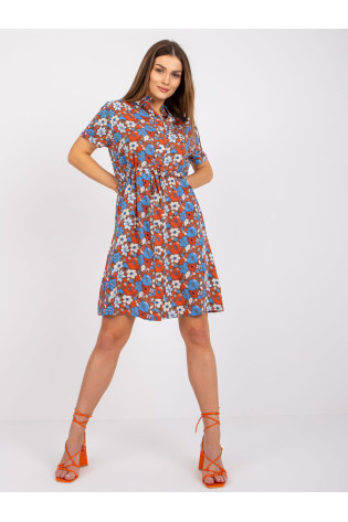 Suknelė - D73781M30312A - ruda 2