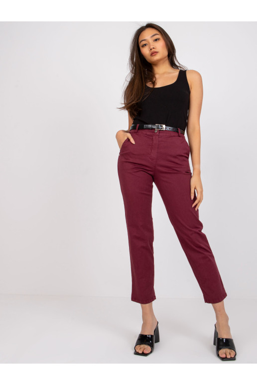 Kelnės-DHJ-SP-2259.42P-bordo