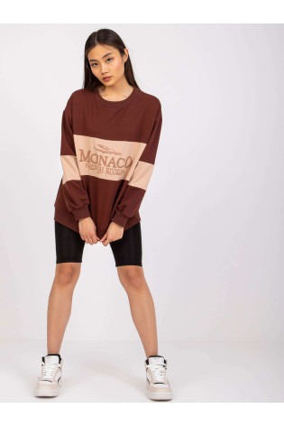 Megztinis-FA-BL-7629.19P-tamsiai ruda
