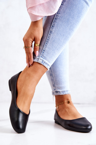 Odinė balerina Classic Black Stacee 2