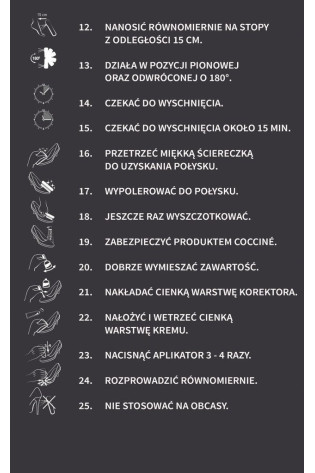 Coccine Forte Shine Cream blizginantiems odiniams batams