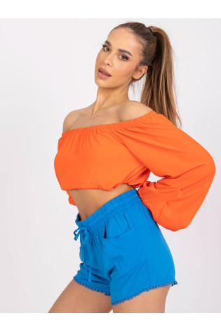 Šortai - D73761M61531KA - mėlyni 2