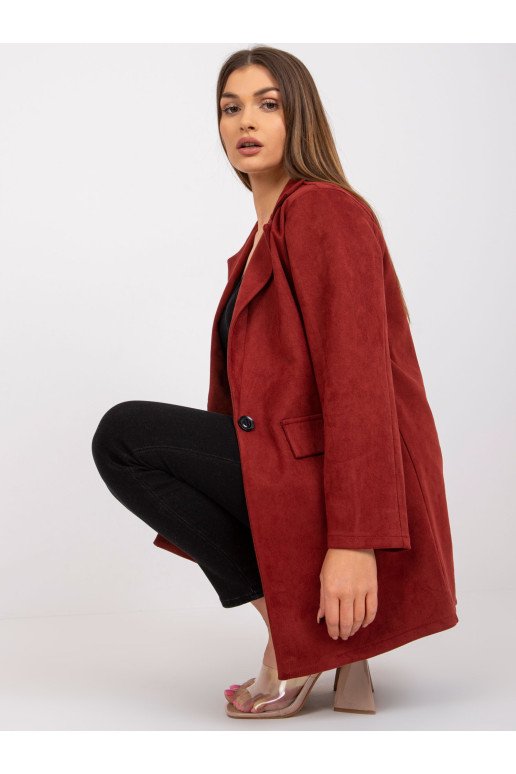 Blazer-DHJ-MA-15286.88-tamsiai raudona