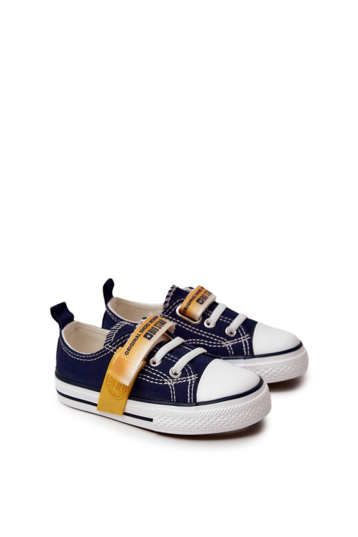 Vaikiški žemi sportbačiai BIG STAR JJ374077 Navy