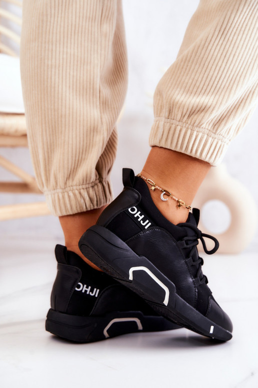 Sportiniai batai Sneakers Slip On Black Marvene