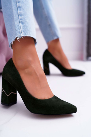 Moteriškos Laura Messi Suede Olive 2050 Tiffany...