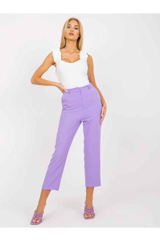 Kelnės-TO-SP-18154.10X-šviesiai violetinės spalvos