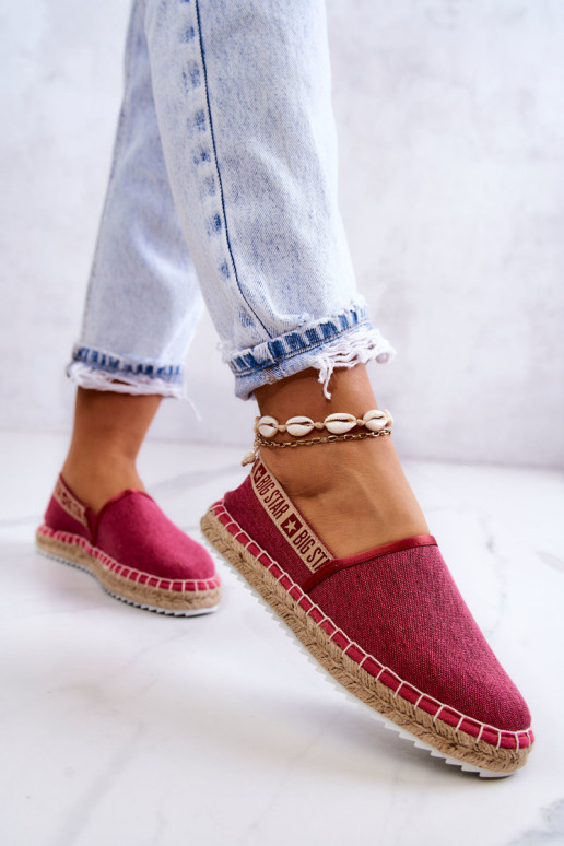 Užsegamos espadrilės Big Star JJ274880 Tamsiai...