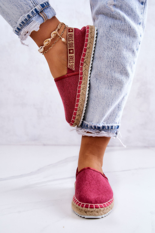 Užsegamos espadrilės Big Star JJ274880 Tamsiai...