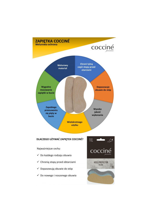 „Coccine Heel Protector“ kulnai