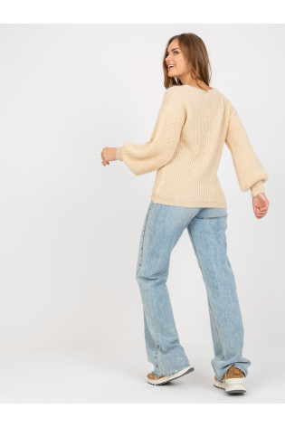 Megztinis-TW-SW-BI-9029.84-smėlio spalvos