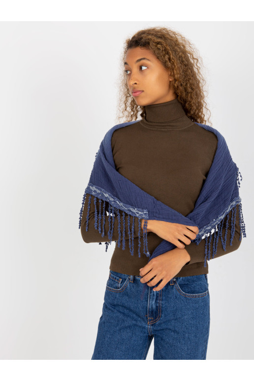 Bandana-AT-CH-0411.68P-tamsiai mėlyna