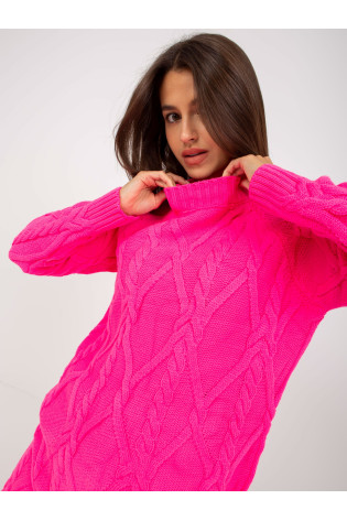Megztinis-LC-SW-8012.88P-fluo rožinis 2