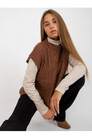 Liemenė – D90027W90785B2 – ruda