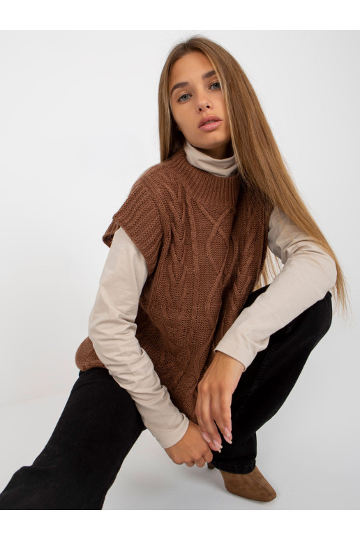 Liemenė – D90027W90785B2 – ruda