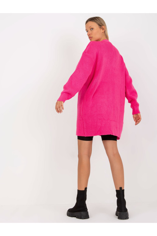 Megztinis-LC-SW-0267.06X-fluo rožinis