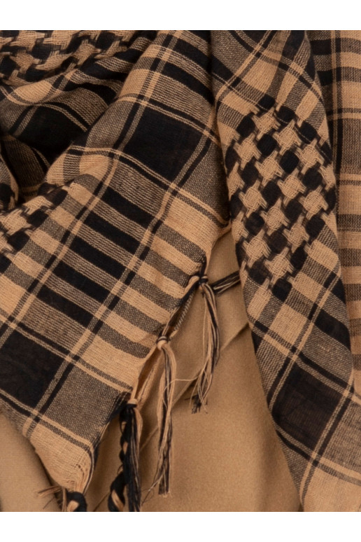 Bandana-AT-CH-ARAFAT.37-juoda ir smėlio spalvos