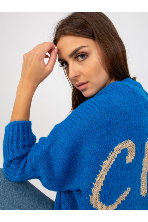 Cardigan-TW-SW-BI-M2201.87-tamsiai mėlyna
