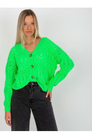 Megztinis-LC-SW-8022.04P-fluo žalias 2