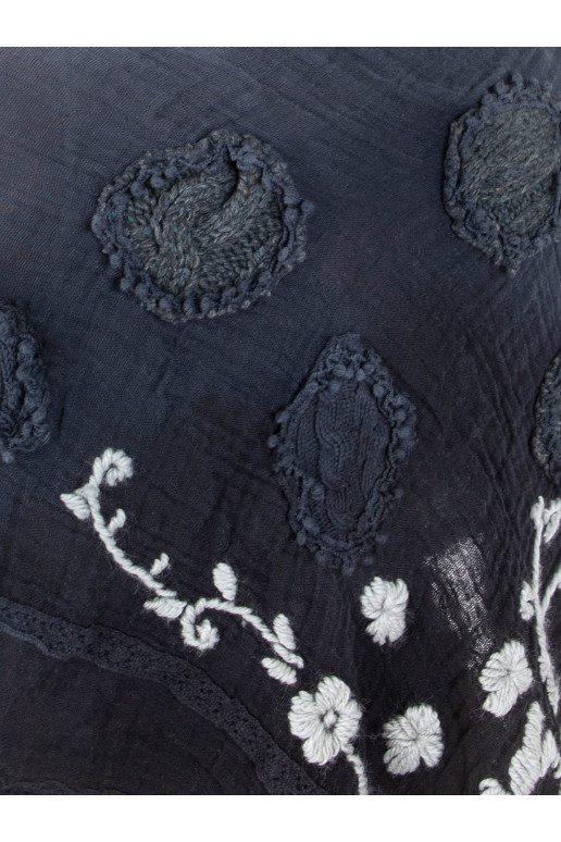 Bandana-AT-CH-0492.82-tamsiai mėlyna