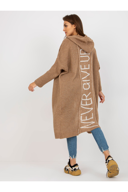 Cardigan-TW-SW-BI-M56.35-tamsiai smėlio spalvos