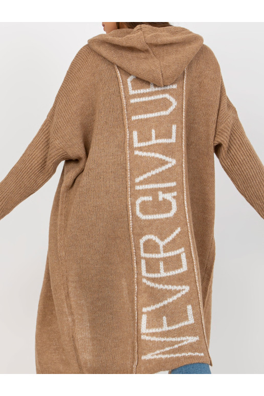 Cardigan-TW-SW-BI-M56.35-tamsiai smėlio spalvos