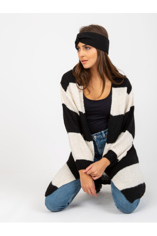 Cardigan-TW-SW-BI-M3022.29X-balta ir juoda