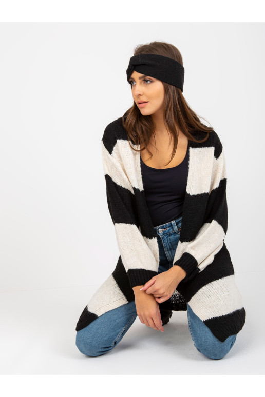 Cardigan-TW-SW-BI-M3022.29X-balta ir juoda