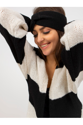 Cardigan-TW-SW-BI-M3022.29X-balta ir juoda