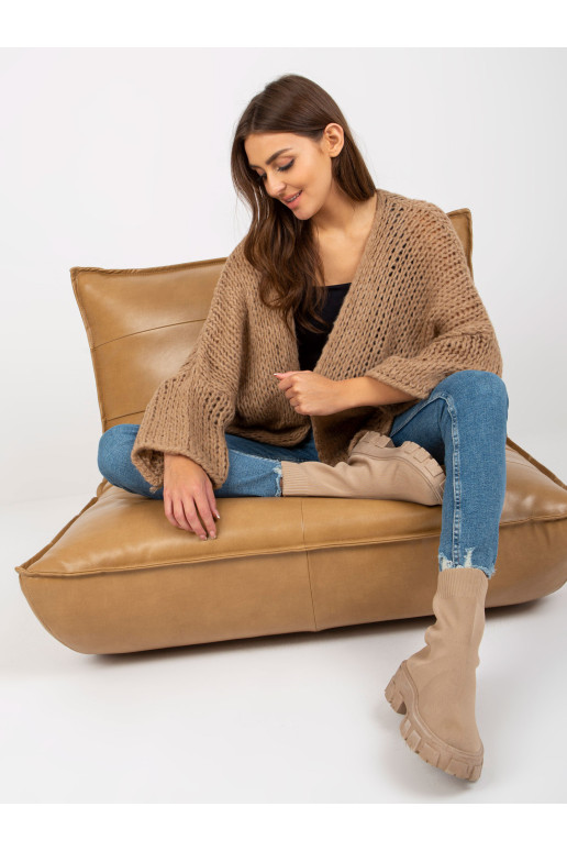 Megztinis-TW-SW-BI-M2202.29X-tamsiai smėlio spalvos