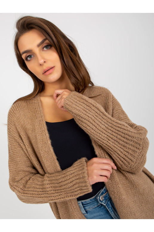 Cardigan-TW-SW-BI-M2201.87-tamsiai smėlio spalvos