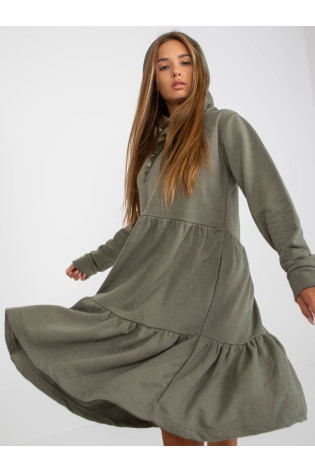 Suknelė - D10027C30287A3 - chaki