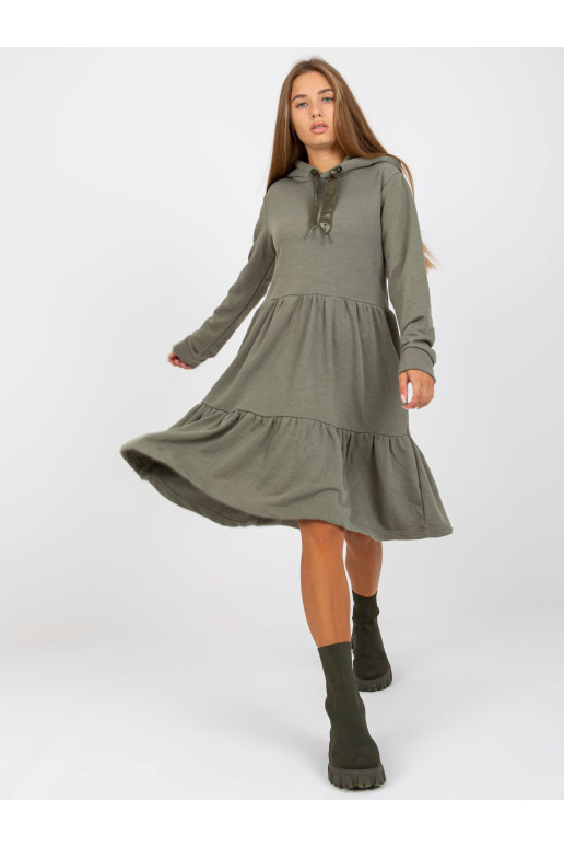 Suknelė - D10027C30287A3 - chaki