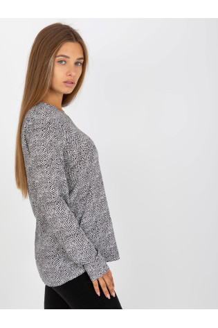 Palaidinė - D73771M10971AEN - juoda ir balta
