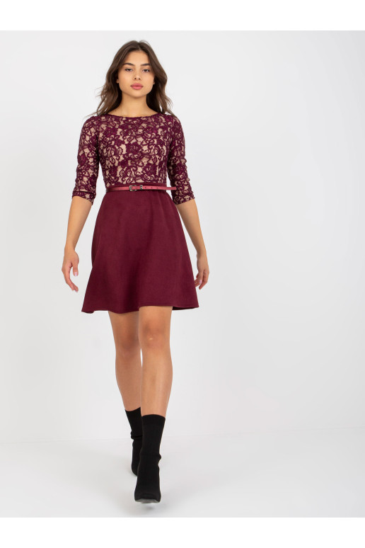 Suknelė-LK-SK-506582.04P-violetinė