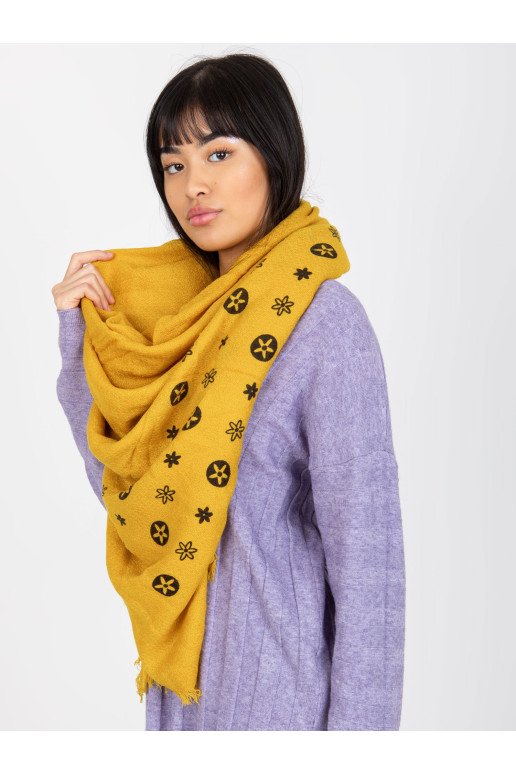 Bandana-AT-CH-23502-1,51-tamsiai geltona