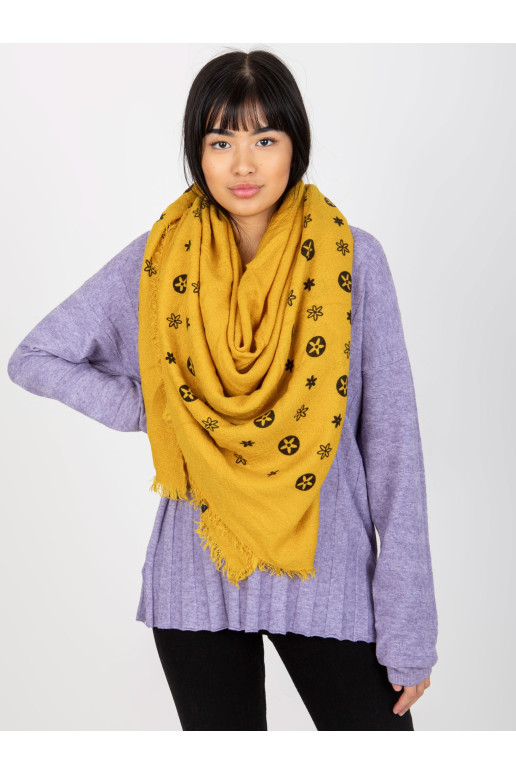 Bandana-AT-CH-23502-1,51-tamsiai geltona
