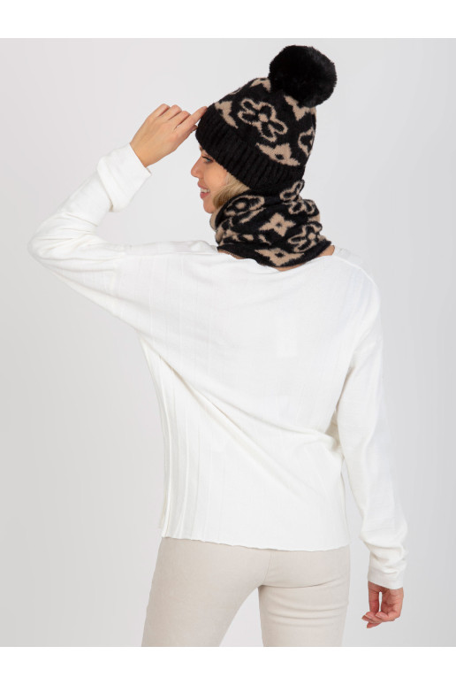 Cap-AT-CZ-CM-317.85-juoda ir smėlio spalvos