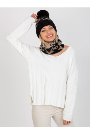 Cap-AT-CZ-CM-317.85-juoda ir smėlio spalvos